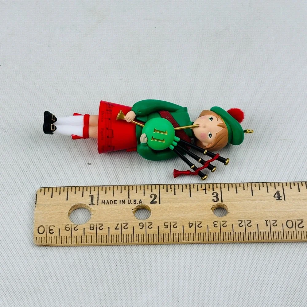 Hallmark Twelve Days of Christmas‎ Eleven Pipers Piping Keepsake Ornament 2021